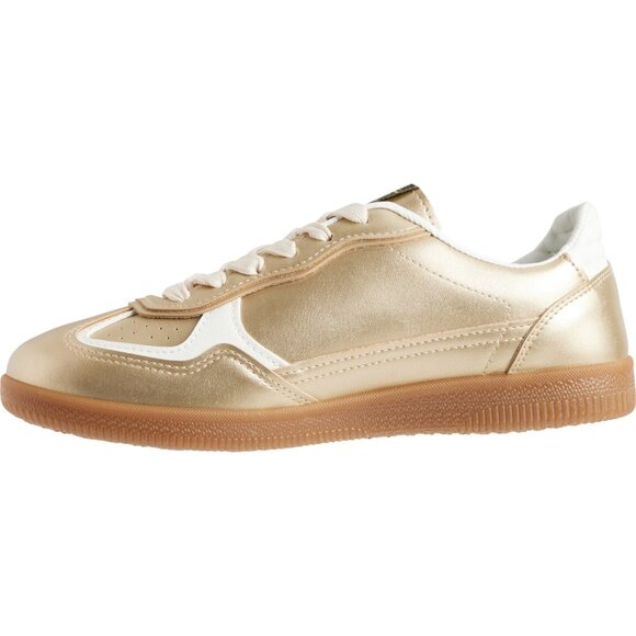 NEW RACHEL ROY Riz Sneakers gold For Women 210 - Picture 1 of 6